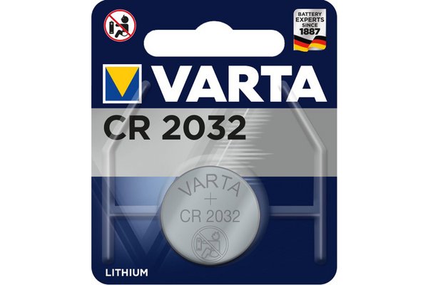 VARTA Piles lithium 6032101401 CR2032 blister de 1