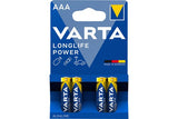 VARTA Piles alcalines 04903121414 LR03 / AAA blister de 4