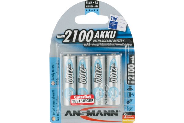 ANSMANN Batteries 5035052 HR6 / AA blister de 4