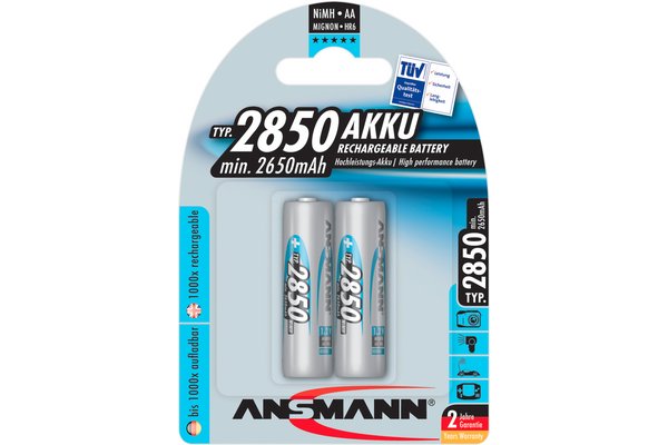 ANSMANN Batteries 5035202 HR6 / AA blister de 2