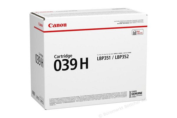 Toner/039H LBP Cartridge BK