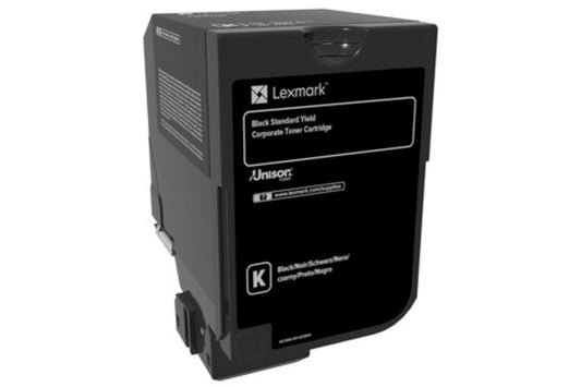 Toner LEXMARK 74C20KE CS720 CS725 CX725 - Noir