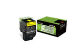 Toner LEXMARK 80C2SYE 800S4 - Yellow