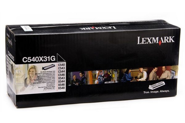 Unité développeur LEXMARK C540X31G C54X/X54X - Noir