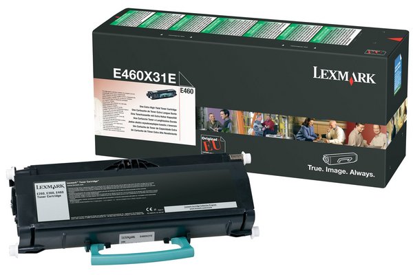 Toner LEXMARK E460X31E E460TR - Noir