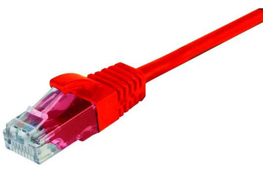 Cordon RJ45 CAT 5e U/UTP SNG rouge - 20 m