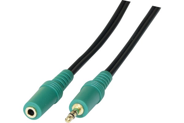 Rallonge stéréo jack 3.5 mm PC99 - 5 m