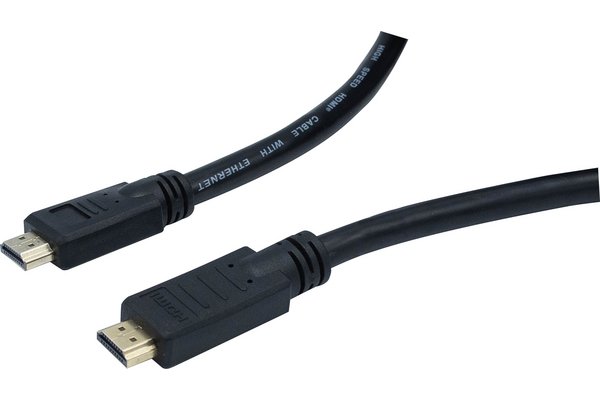 CORDON HDMI HIGHSPEED AVEC ETHERNET + CHIPSET - 15m