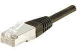 Cordon RJ45 catégorie 6 F/UTP noir - 30 m