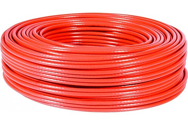 Câble multibrin S/FTP catégorie 6 rouge - 305 m