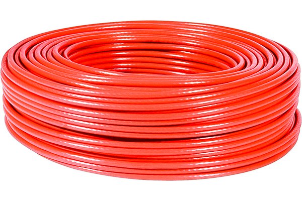 Câble multibrin F/UTP CAT6 rouge - 305 m