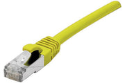 Cordon RJ45 catégorie 6A F/UTP LSOH snagless jaune - 7,5 m