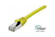 Cordon RJ45 certifié GRS CAT 6 F/UTP snagless jaune - 2 m