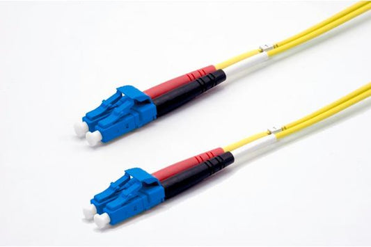 Jarretière zip 2,0mm OS2 G652D LC-UPC/LC-UPC LSZH jaune 1m