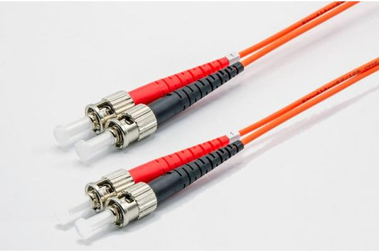 Jarretière zip 2,0mm OM2 50/125 STPC/STPC LSZH orange 0,5m