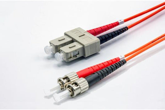 Jarretière zip 2,0mm OM2 50/125 SCPC/STPC LSZH orange 20m