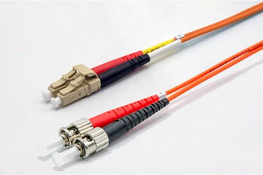 Jarretière zip 2,0mm OM2 50/125 LCPC/STPC LSZH orange 0,5m