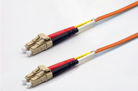 Jarretière zip 2,0mm OM2 50/125 LCPC/LCPC LSZH orange 2m