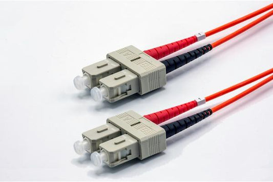 Jarretière zip 2,0mm OM1 62,5/125 SCPC/SCPC LSZH orange 15m