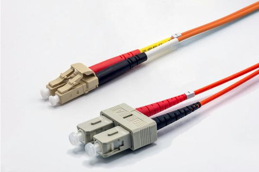 Jarretière zip 2,0mm OM1 62,5/125 SCPC/LCPC LSZH orange 30m