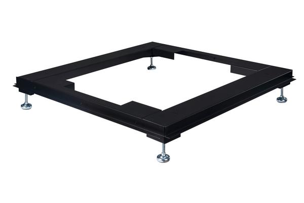 Chaise pour baie BEPF, hauteur ajustable de 150 à 230 mm, noir, 800x1200hauteur