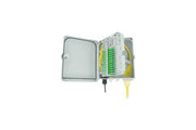 Coffret optique extérieur IP65 équipé de 12 traversées LC duplex monomodes