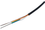 Câble ext SM LT, 250 µm str. libre tubée, armé verre, PeHD, 24 FO, OS2, noir