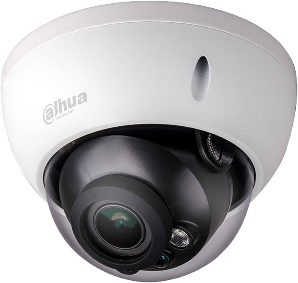 DAHUA- Caméra dôme 5 Mps DH-HAC-HDBW2501RP-Z-DP Blanc