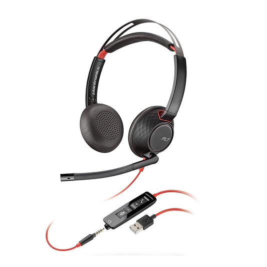POLY Blackwire C5220 MICRO-CASQUE BINAURAL USB-A+Jack