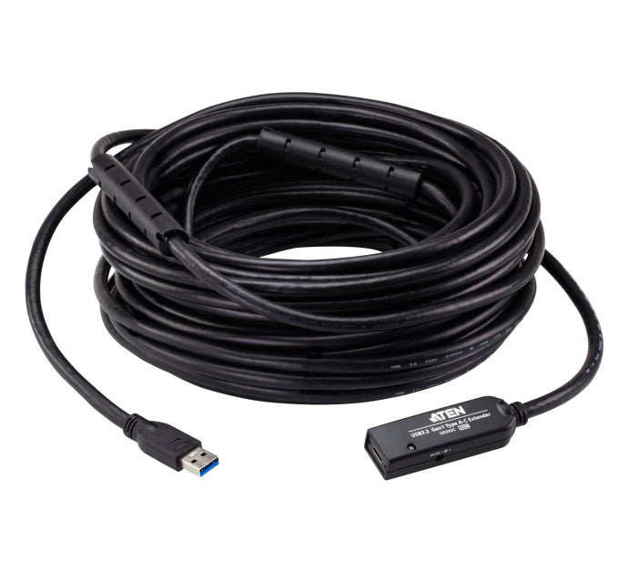ATEN UE332C-AT-G câble USB USB 3.2 Gen 1 (3.1 Gen 1) USB A USB C 5 Gbit/s Noir