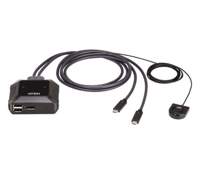 ATEN US3312-AT commutateur écran, clavier et souris Noir