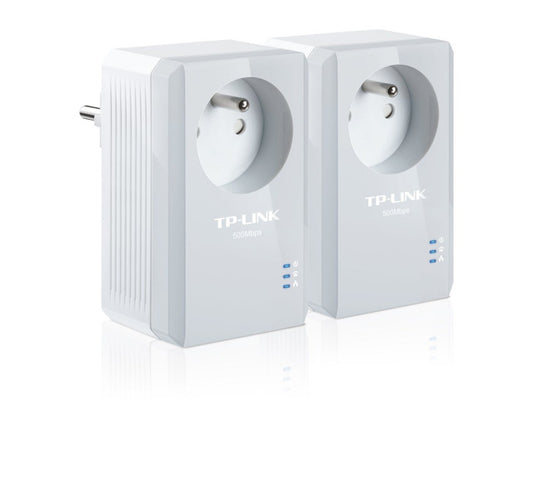 Tp-link TL-PA4015PKIT Nano Pack de 2 CPL 600 avec prise Gigogne Française