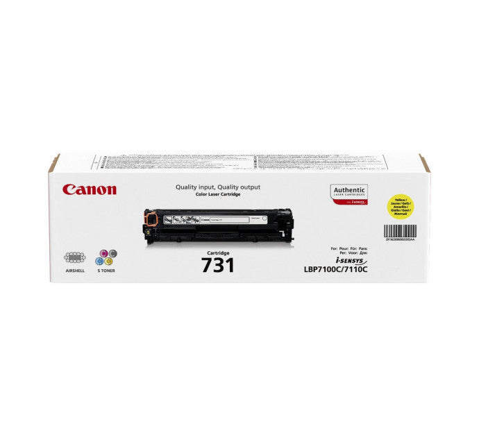 Toner CANON 6269B002 n°731 - Yellow