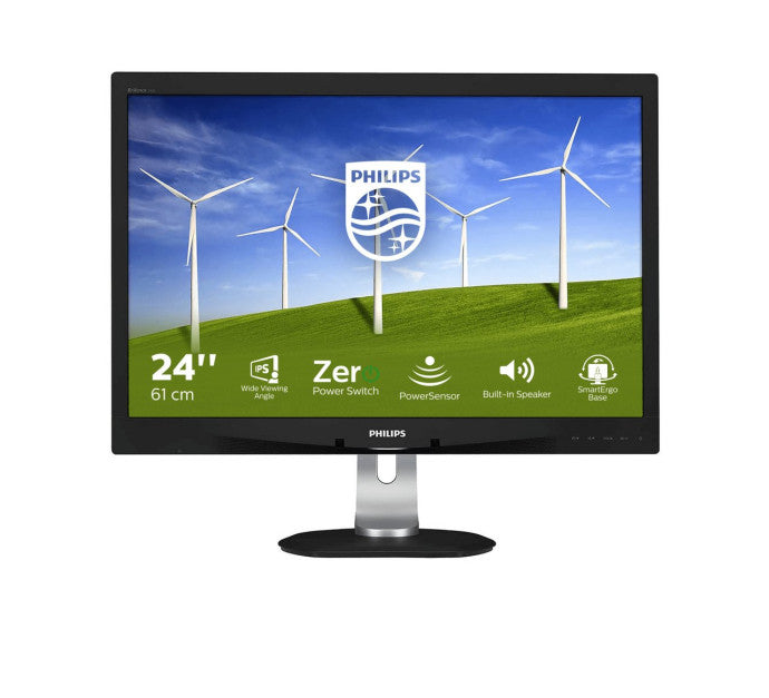 Ecran PHILIPS B-Line 240B4QPYEB VGA/DVI/DP/USB + HP - 24"