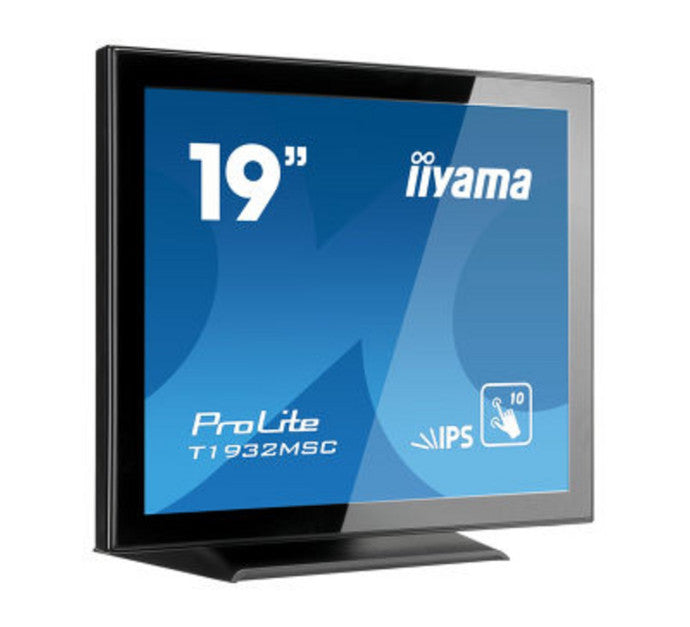 Ecran IIYAMA T1932MSC-B5X 5/4 VGA/DVI + HP - 19   Tactile