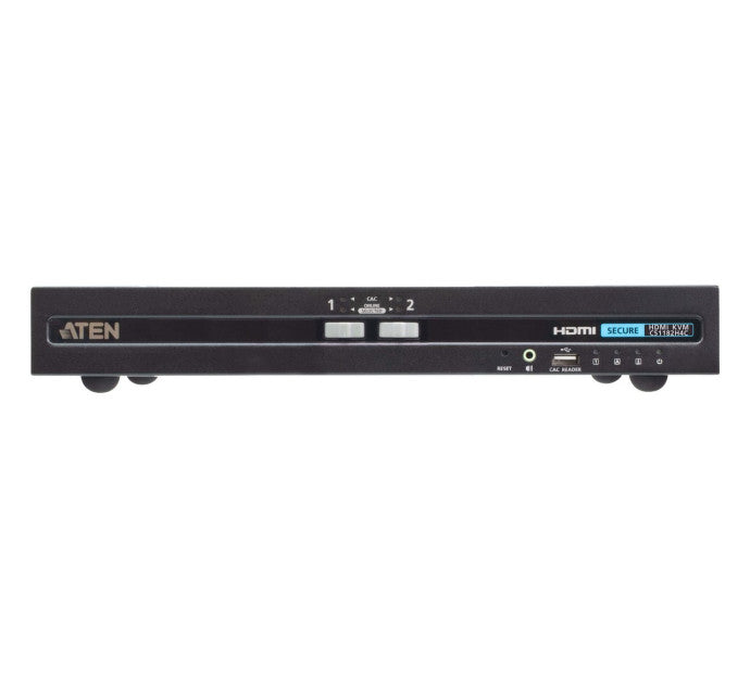 Aten CS1182H4C-AT-G 2P USB HDMI Simple Écran PP4 SécuriséCommutateur KVM with CAC
