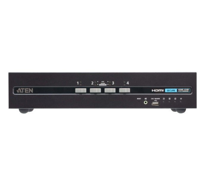 ATEN CS1144H4C commutateur écran, clavier et souris Noir
