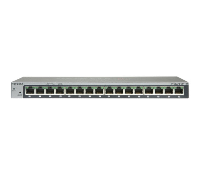 NETGEAR GS116GE Mini Switch ProSafe Gigabit 16 ports 10/100/1000