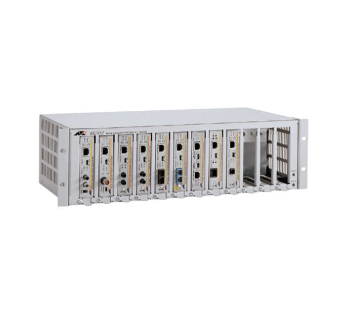 Allied AT-MCR12 châssis 19"3U alim interne 12 convertisseurs