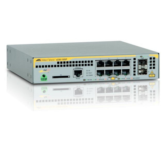 ALLIED AT-x230-10GP Switch L2+ 8P GIGABIT PoE+ & 2 SFP