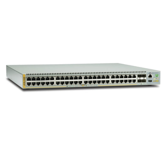 ALLIED AT-x510L-52GP-50 Switch Stackable Top of Rack 48p Gigabit PoE+ & 4 SFP+