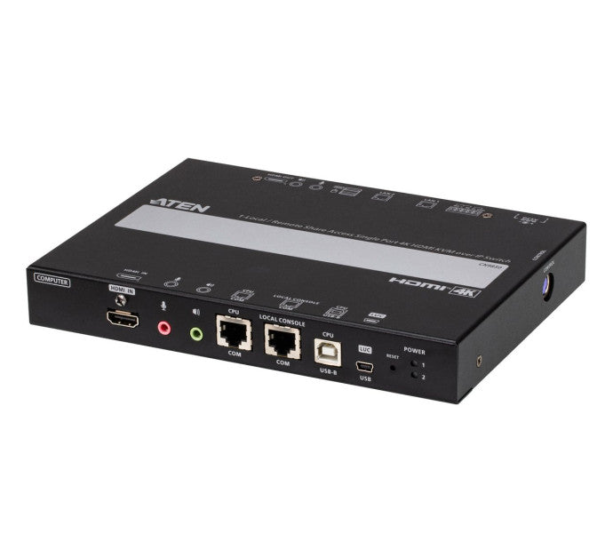 ATEN CN9850-AT-G commutateur écran, clavier et souris Noir
