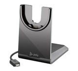 POLY Voyager Focus 2 UC USB-C-C + stand pour PC/GSM USB-C/A