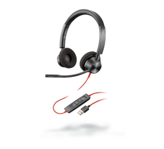 POLY Blackwire BW3320 casque USB-C/A - 2 écouteurs