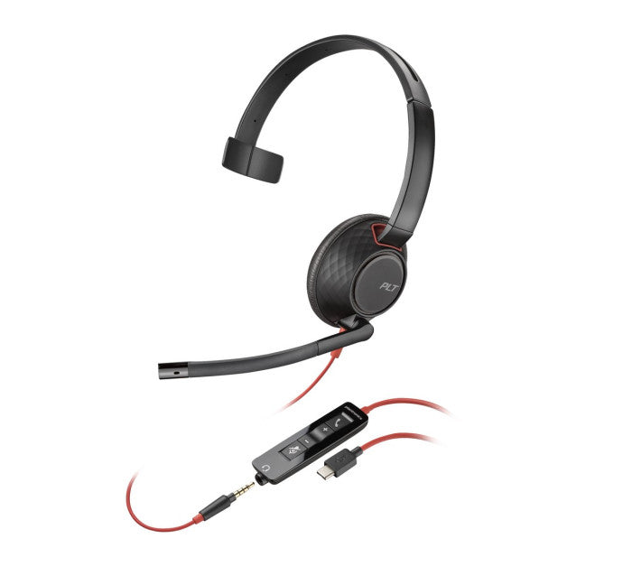 POLY Blackwire C5210 MICRO-CASQUE MONAURAL USB-C+Jack