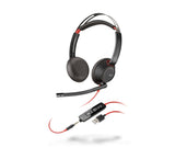 POLY Blackwire C5220 casque MS USB-C/A+Jack - 2 écout.