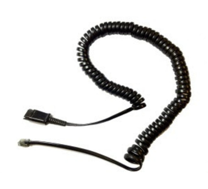 PLANTRONICS U10P câble RJ9-QD spiralé 3m pour tél. Cisco