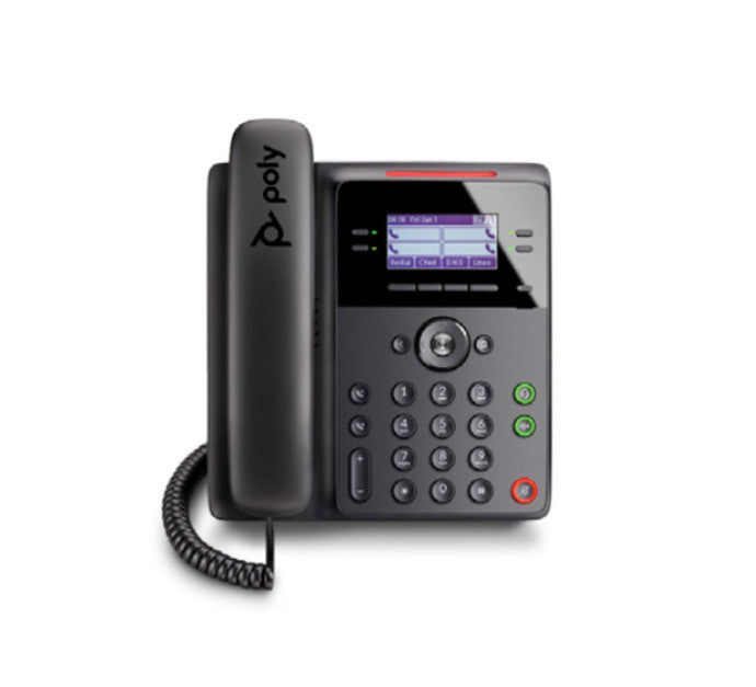 HP Poly Edge B30 IP Phone and PoE-enabled téléphone fixe Noir 4 lignes LCD