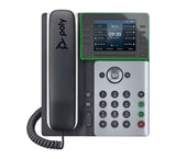 Poly Edge E350 Téléphone VoIP PoE 8 comptes SIP  LCD 2.8" USB-C WiFi & BlueTooth