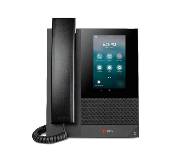 POLY CCX 400 téléphone IP PoE OpenSIP avec combiné